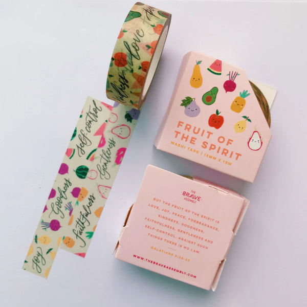 TBA Washi Tape / Fruit of the Spirit