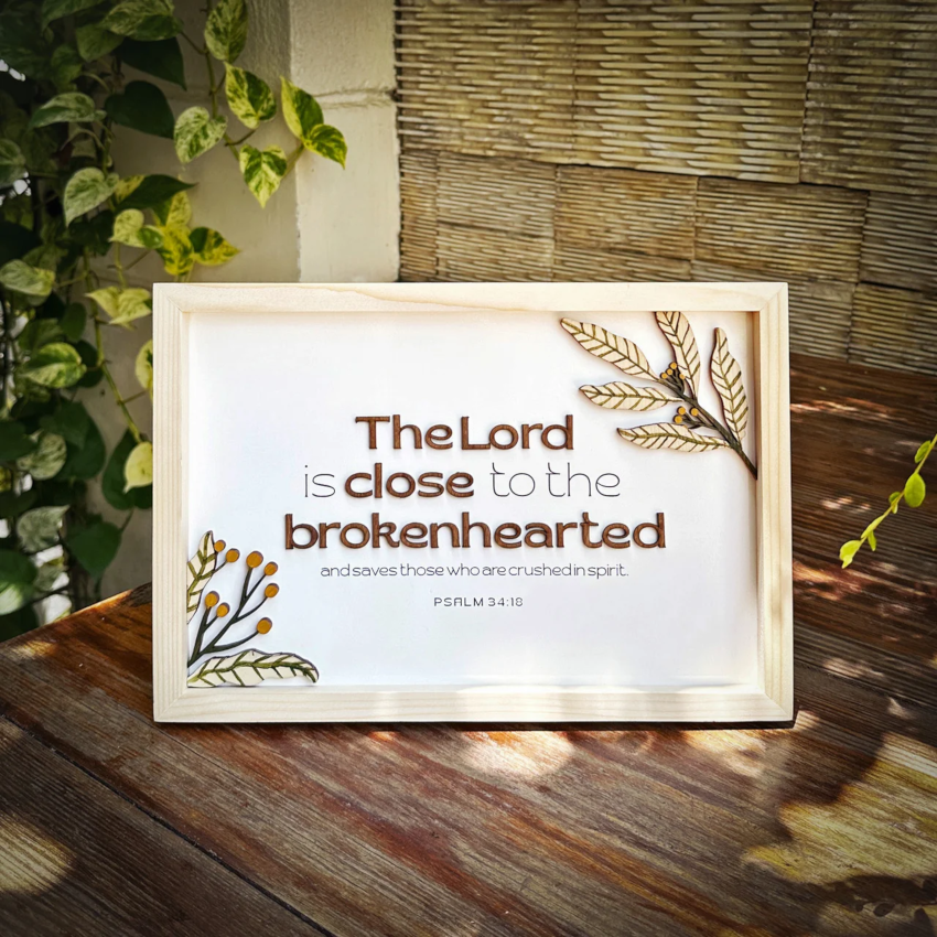 Blessed Be | The Lord Is Close {Psalm 34:18} (JL051S)