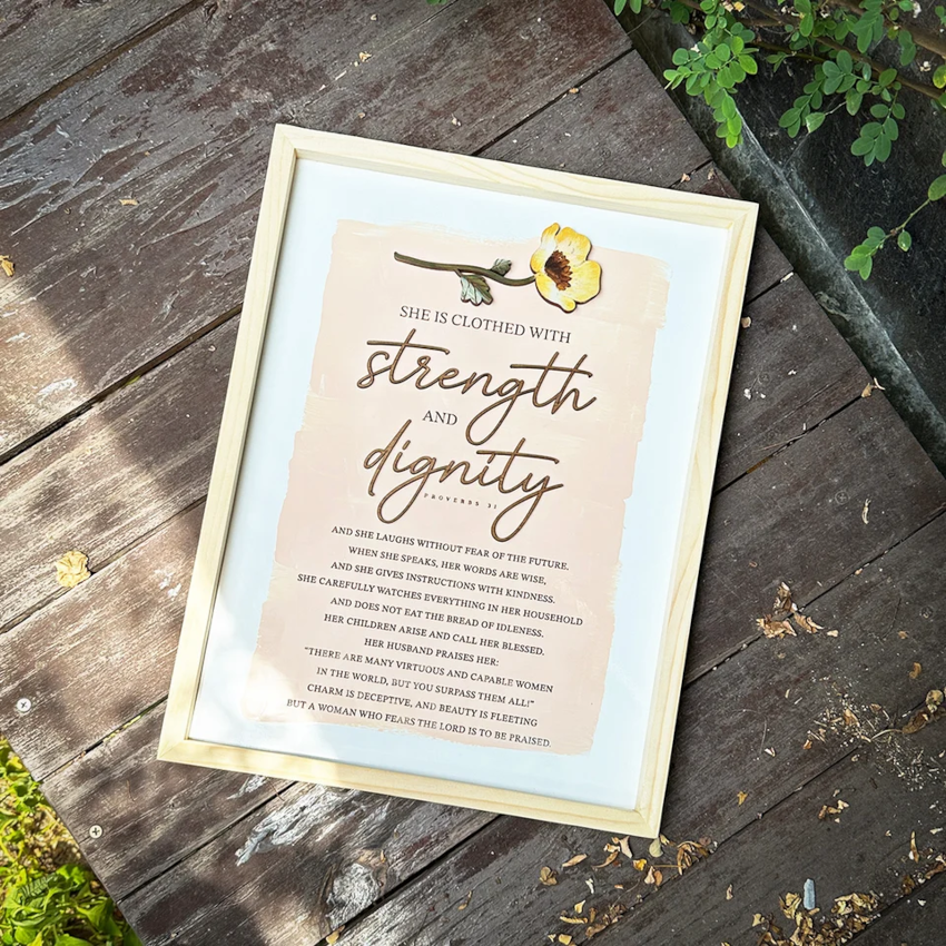 Blessed Be | Strength & Dignity - Proverbs 31 (JP028M)