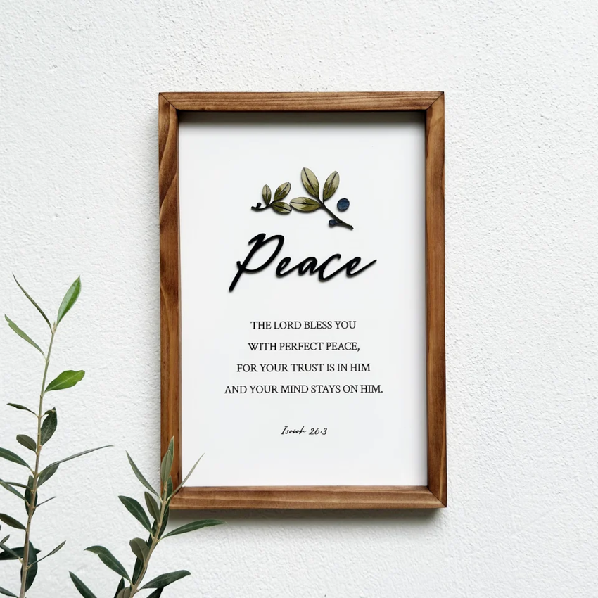 Blessed Be | PEACE {Isaiah 26:3} (JP066S)