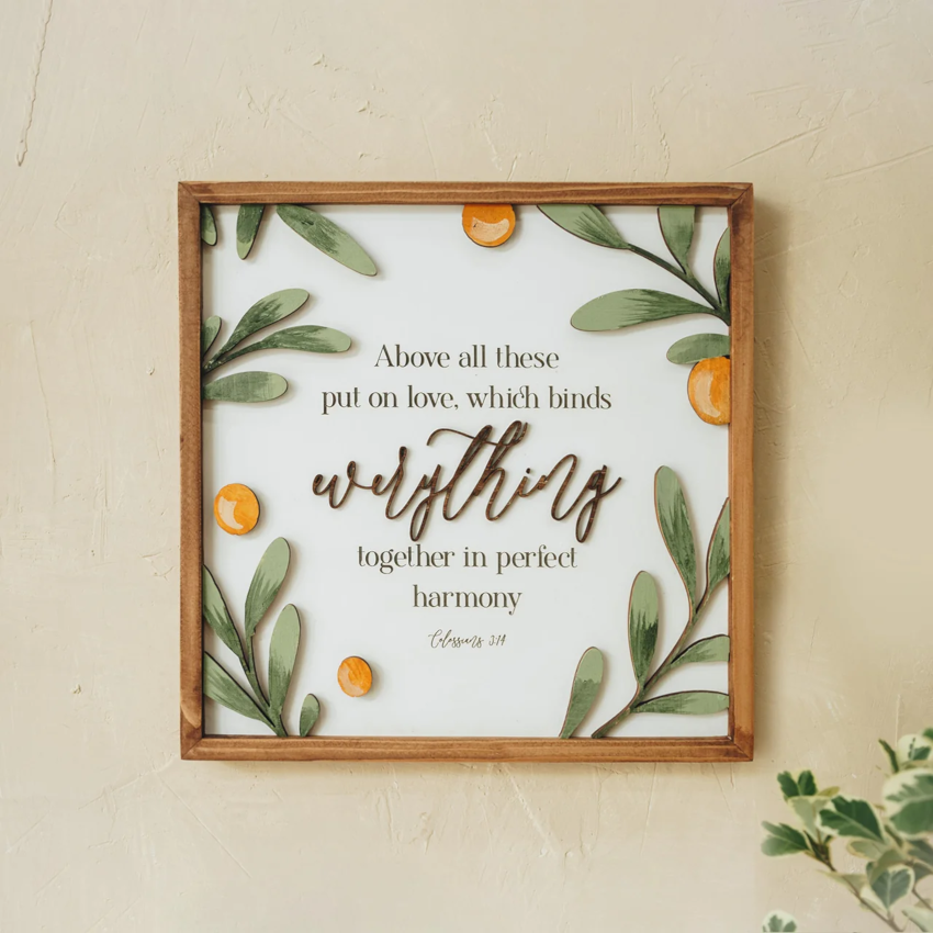 Blessed Be | Love Above All {Col 3:14} (JS008M)