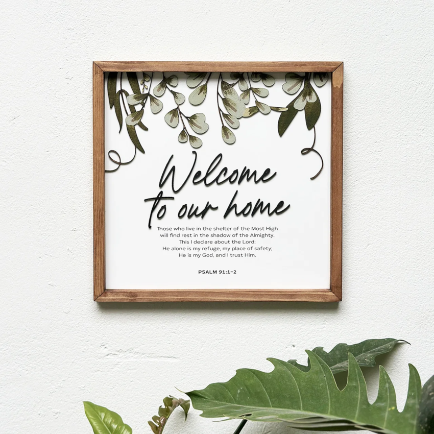 Blessed Be | Welcome To Our Home {Psalm 91:1-2} (JS023M)