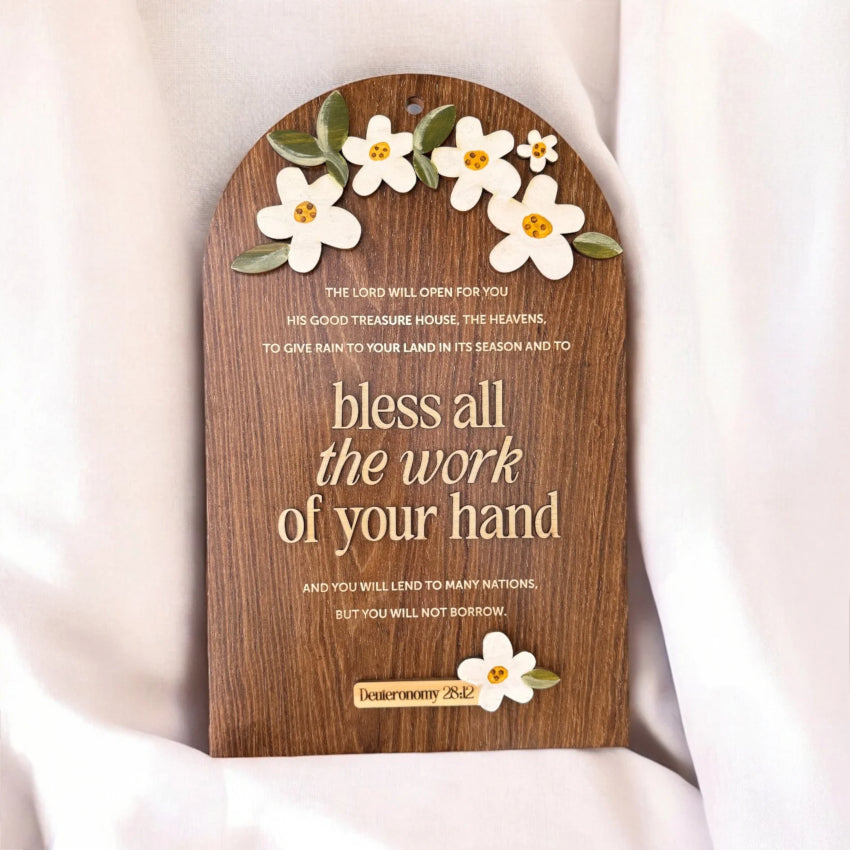Blessed Be | Bless All The Work Of Your Hand {Deuteronomy 28:12} (MA007M)