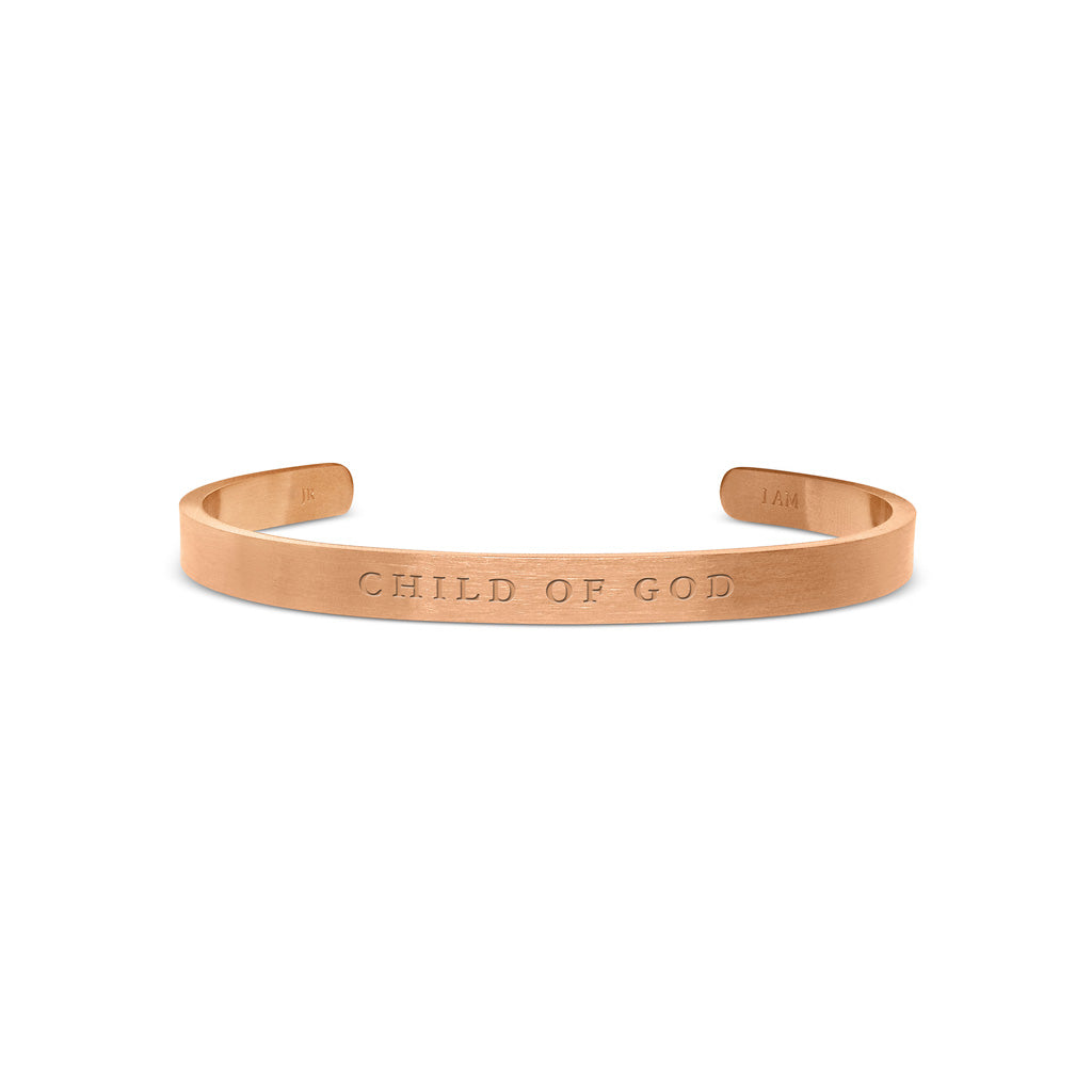 Child of God | Matte Rose Gold (Petite)