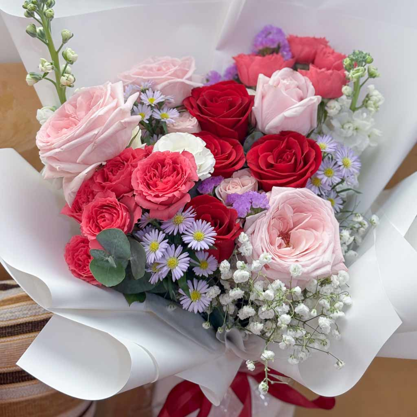 14 FEB 26 - 5 Stones Florist My Dearest (Mixed flowers)