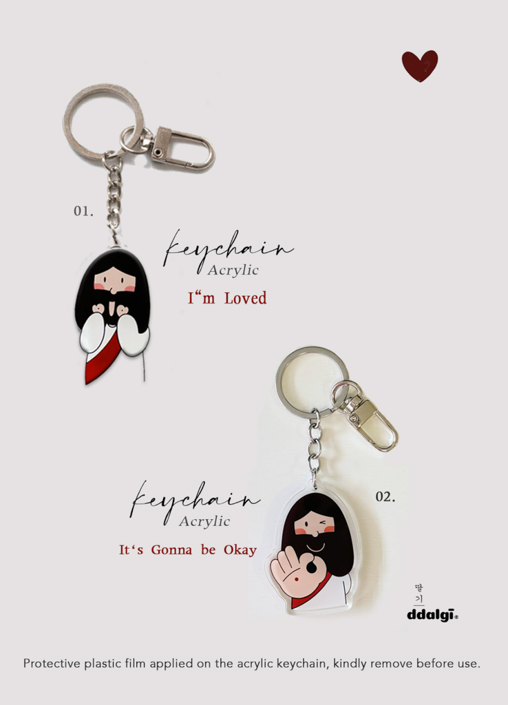 Ddalgi Jesus Collection | Acrylic Keychain
