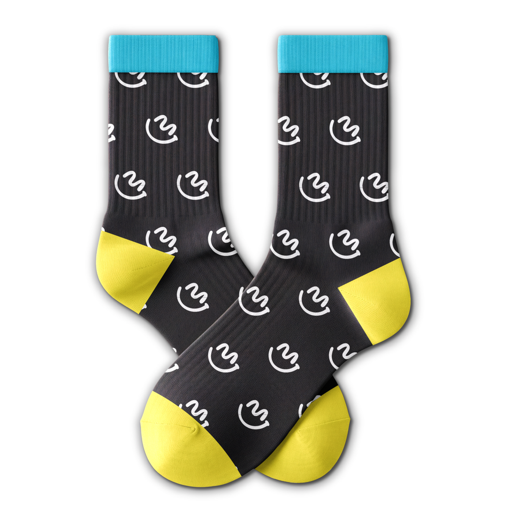 Come Away Smiley Socks