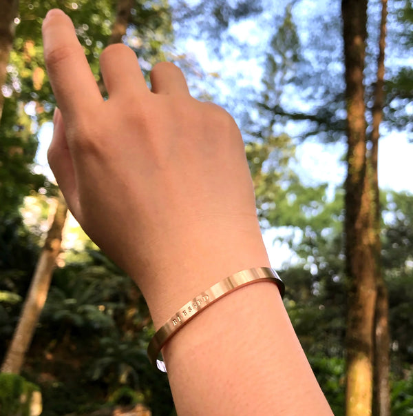 Blessed | Matte Rose Gold (Petite)