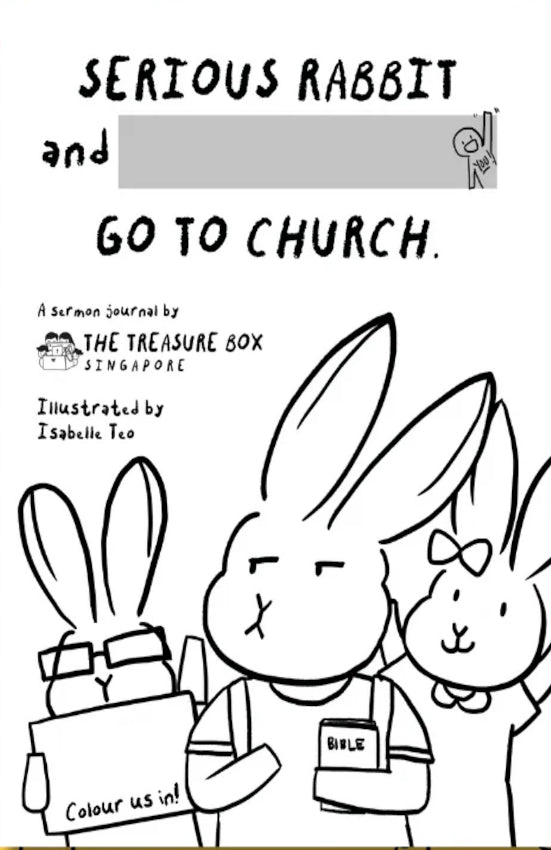 Treabox Serious Rabbit Sermon Journal Ed2