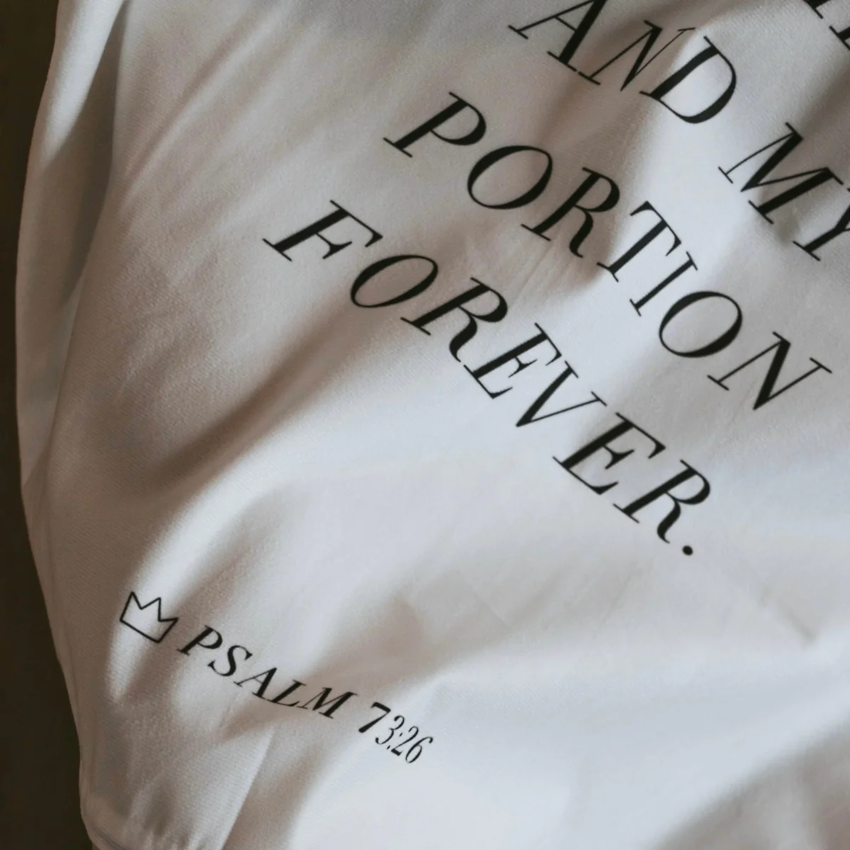 Psalm 73:26 | Wall Tapestry