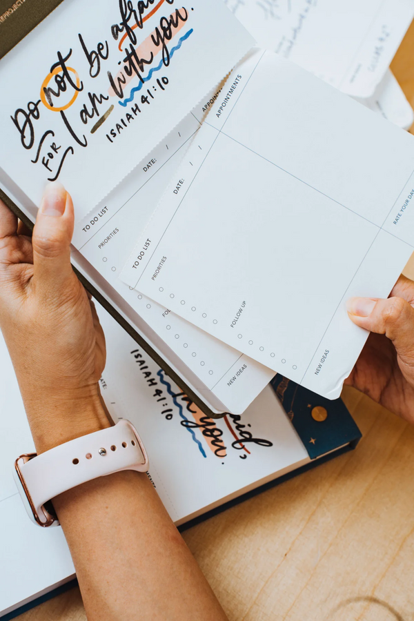 Work Before Works Notepad | Blue Mist
