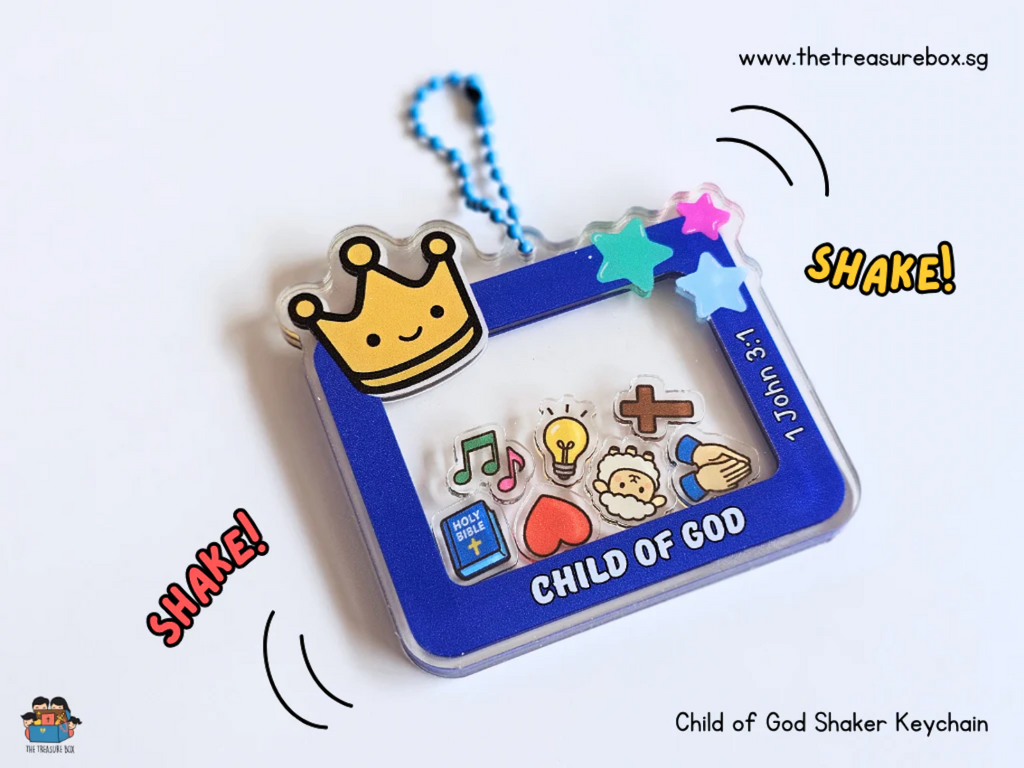 TreaBox Child of God Shaker Keychain