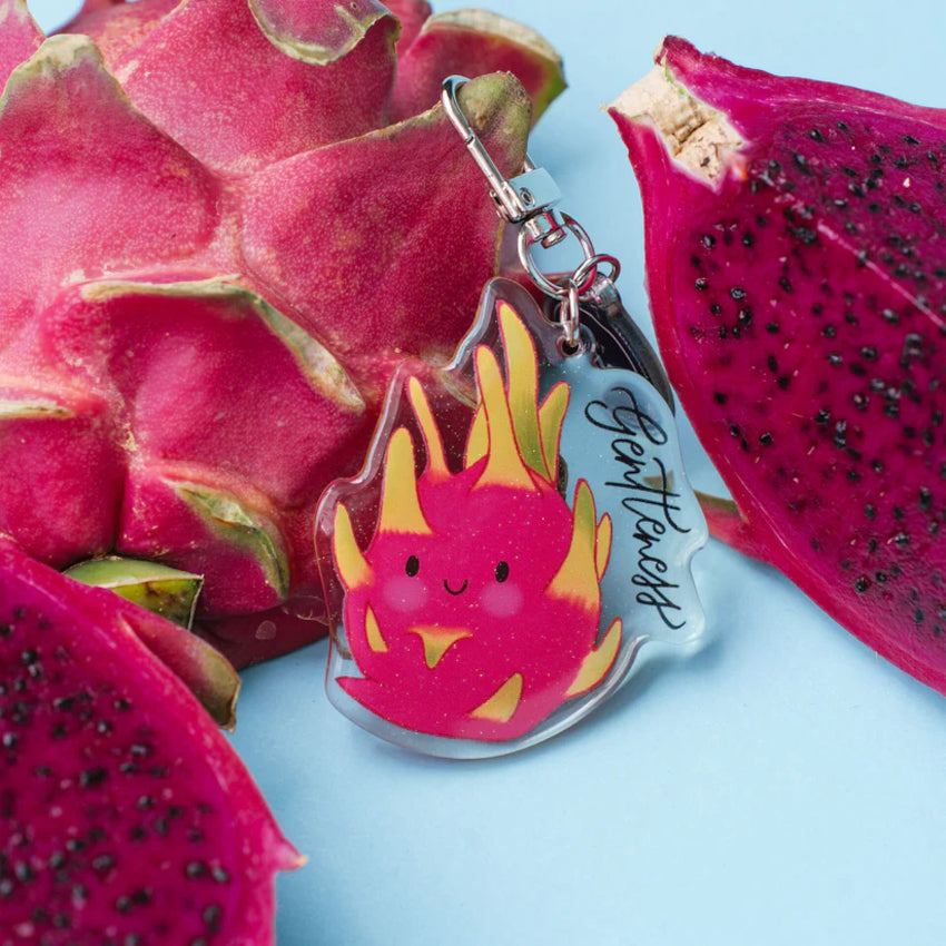 TBA Fruity Keychain / Gentleness (Dragonfruit)