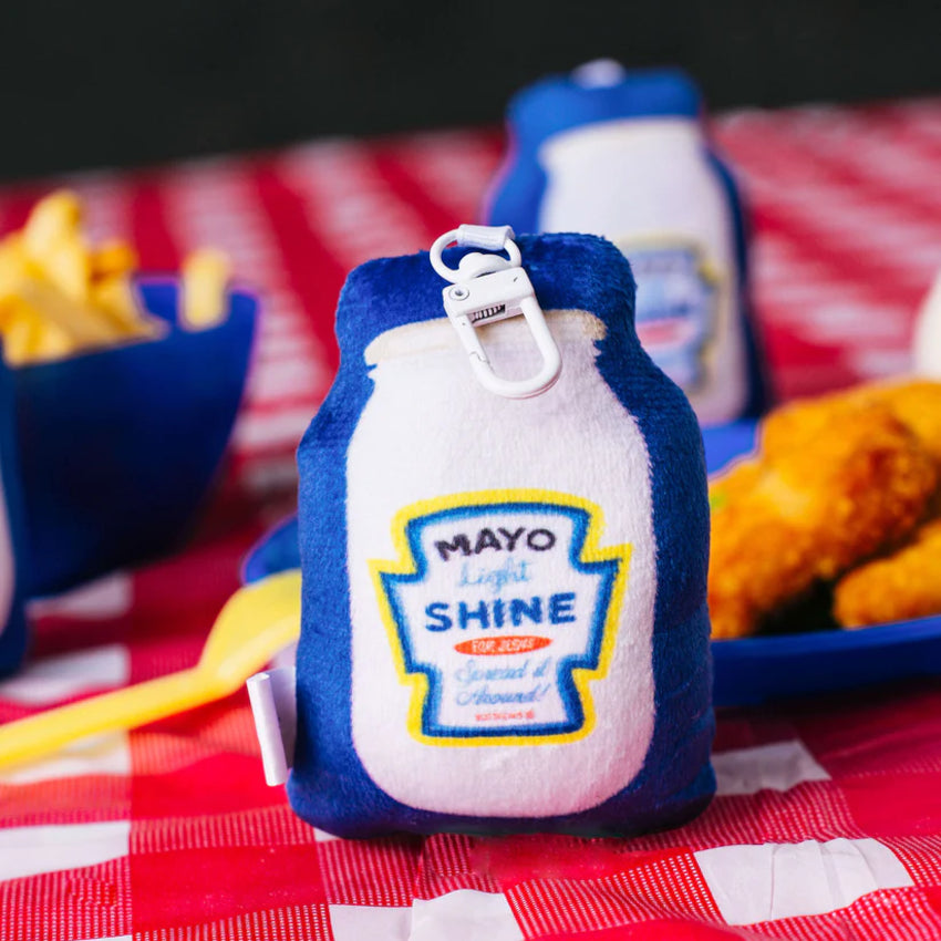Mayo Light Shine | Squishy Plushie Keychain Mayo Light Shine | Squishy Plushie Keychain