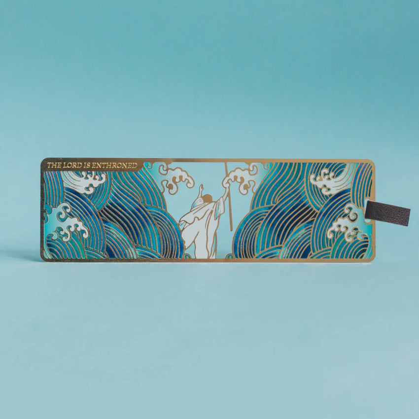 TBA Chinese Christian / The Lord is Enthroned Metallic Bookmark