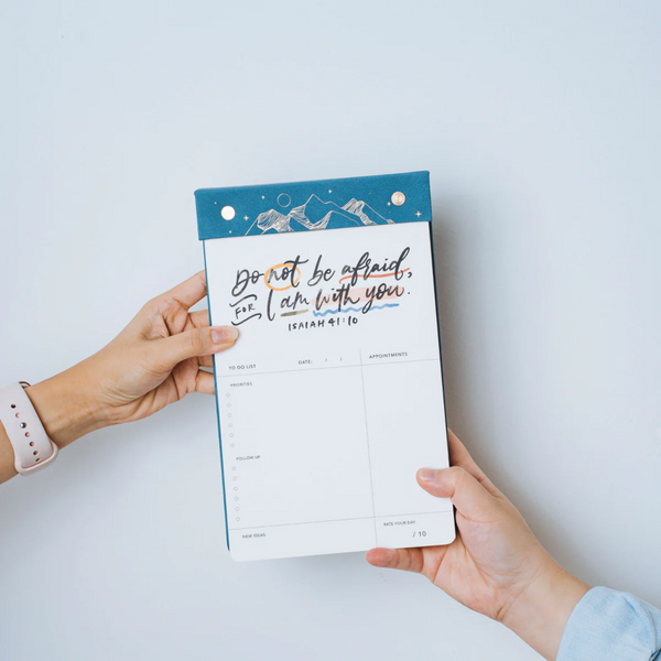 Work Before Works Notepad | Blue Mist