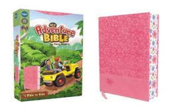 NIrV, Adventure Bible for Early Readers, Leathersoft, Pink