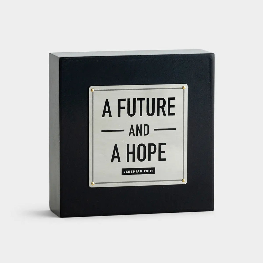 A Future and A Hope | Desk Plaque