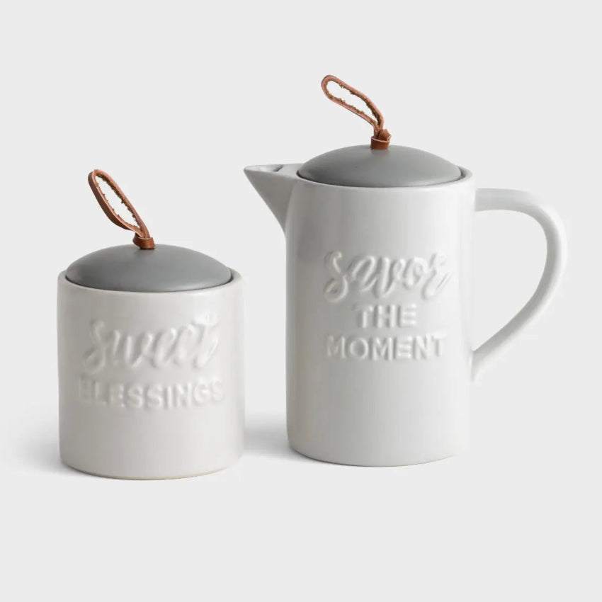 Simply Elegant | Sugar + Creamer