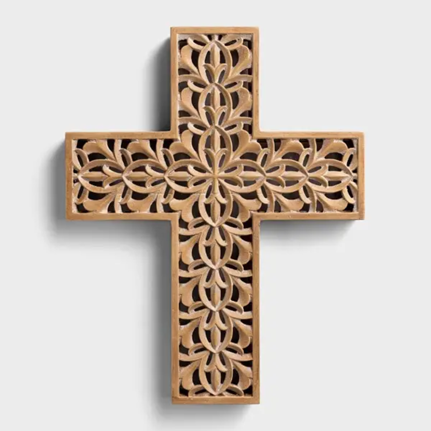 Carved Wall Cross