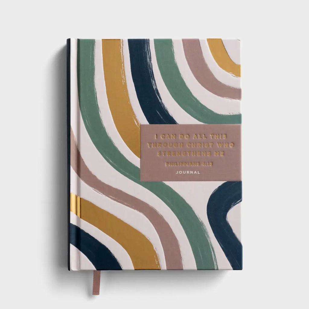 I Can Do All This Through Christ | Hardcover Bullet Journal