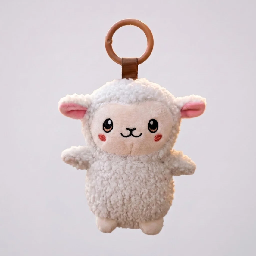 The BlessedSmiles My Cuddly Comfort Lamb Plush Bag Charm