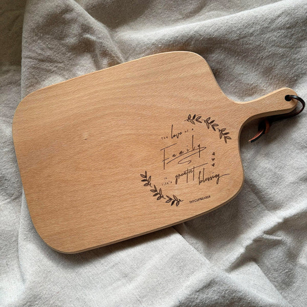 Life's Greatest Blessing | Wooden Serving Board