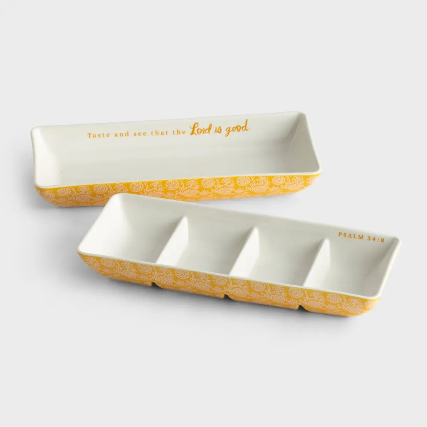 Aarti Sequeira - Taste and See - Relish Trays Set of 2