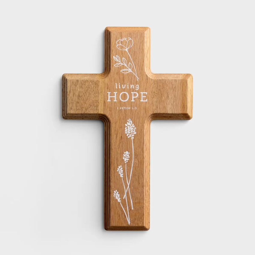 Living Hope Wall Cross