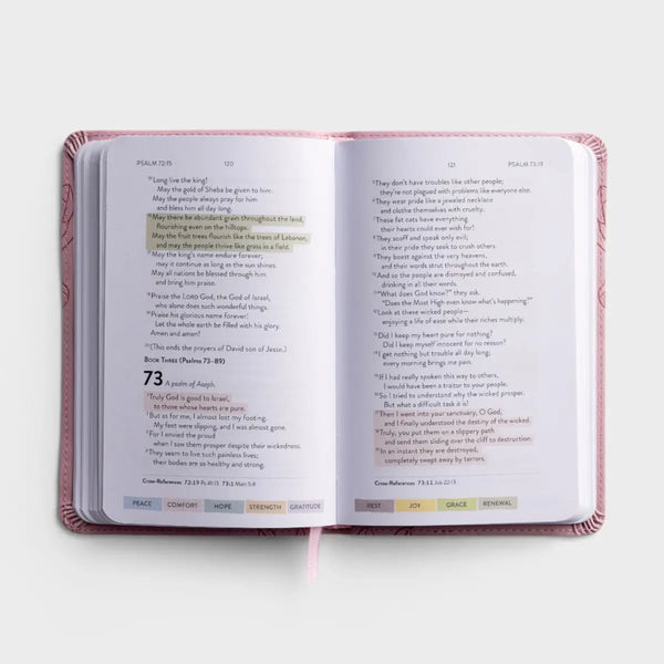 Sanctuary in the Psalms - NLT Scripture Book