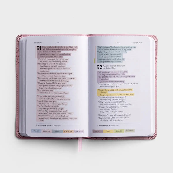 Sanctuary in the Psalms - NLT Scripture Book