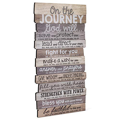 Wall Décor Stacked Wood | Journey #45025