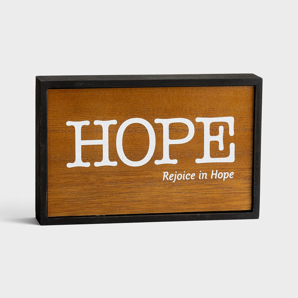 Hope - Small Wooden Plaque