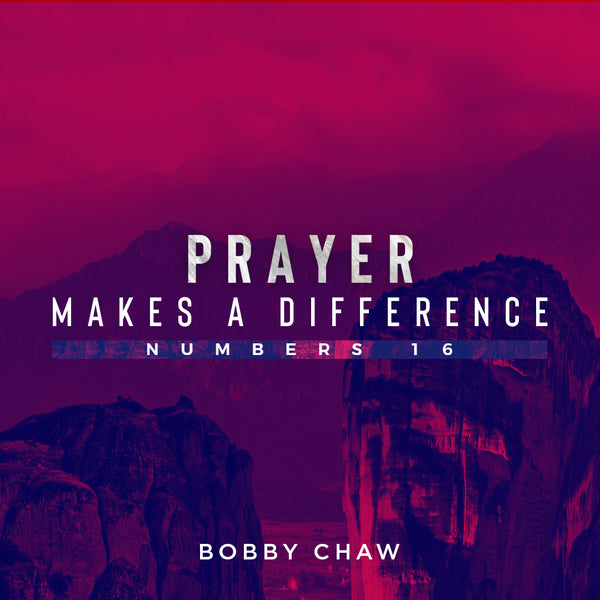 20181125 Numbers 16: Prayer Makes A Difference, MP3, English