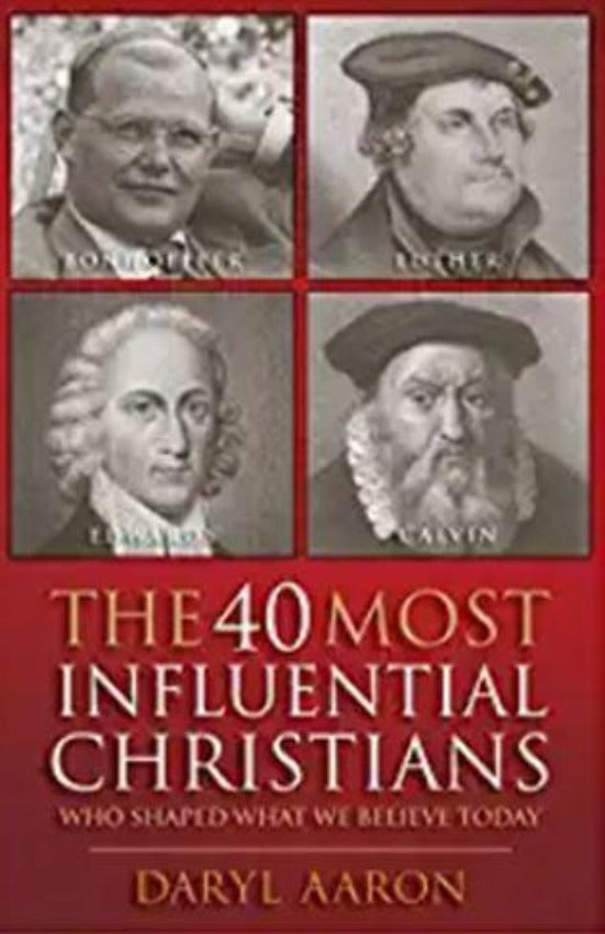40 Most Influential Christians Who Shaped What We Believe Today, Paperback