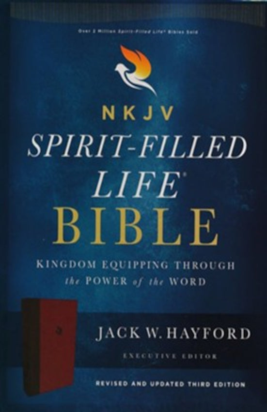 NKJV Spirit-Filled Life Bible Burgundy