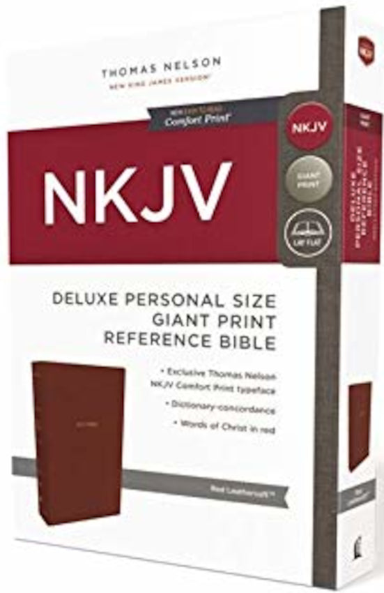 NKJV Deluxe Reference Bible Personal Size Giant Print