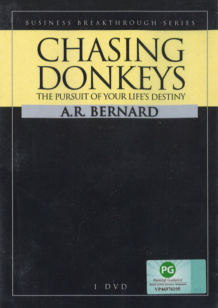 Chasing Donkeys: The Pursuit of Your Life's Destiny, 1DVD, English