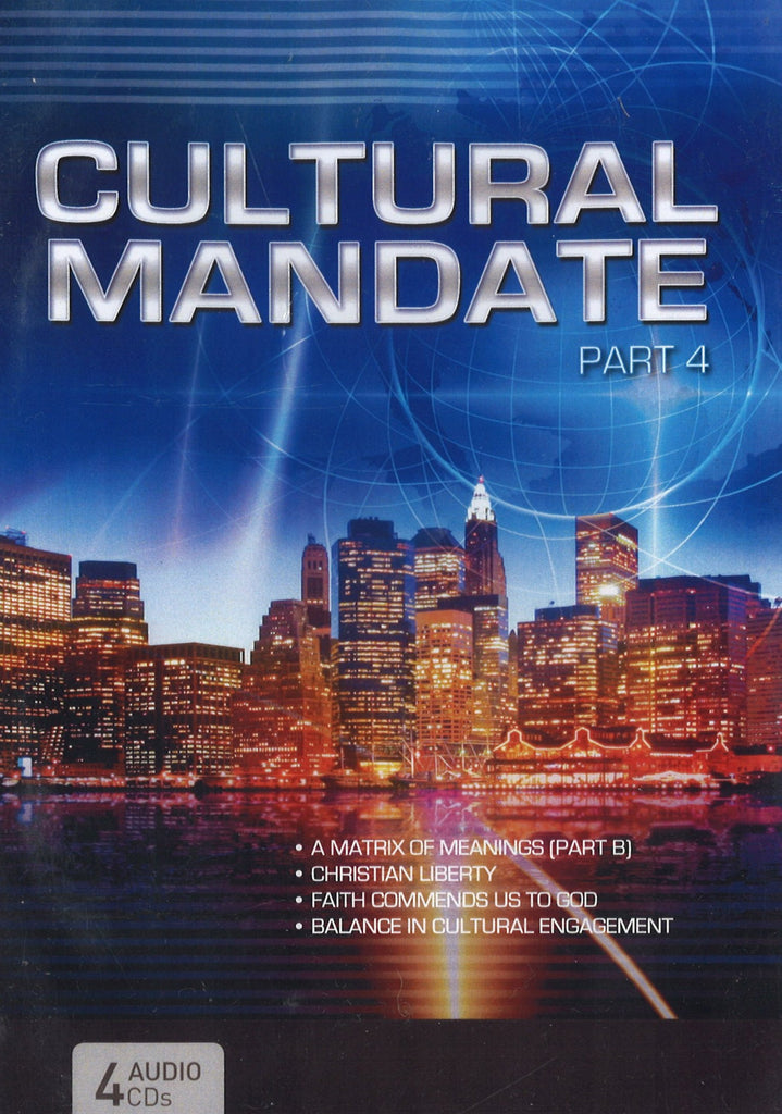 Cultural Mandate (Blue Cover) Part 4, 4CD