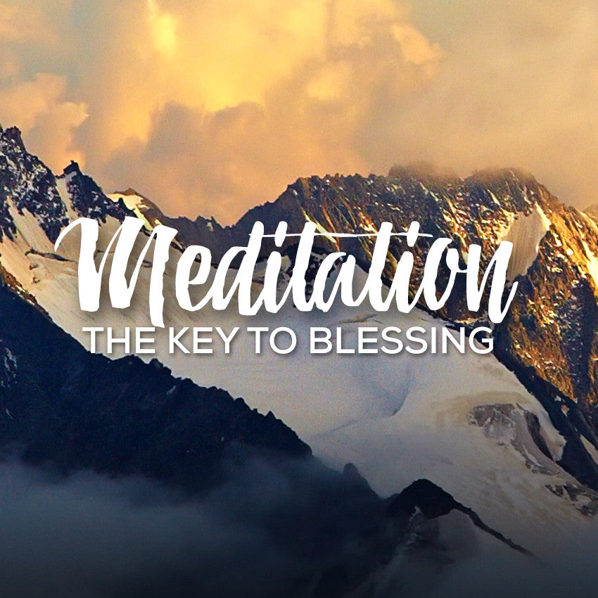 20160116 Meditation Part 1: The Key to Blessing Part 1, MP3