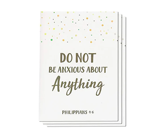 Do Not Be Anxious | Verse Card