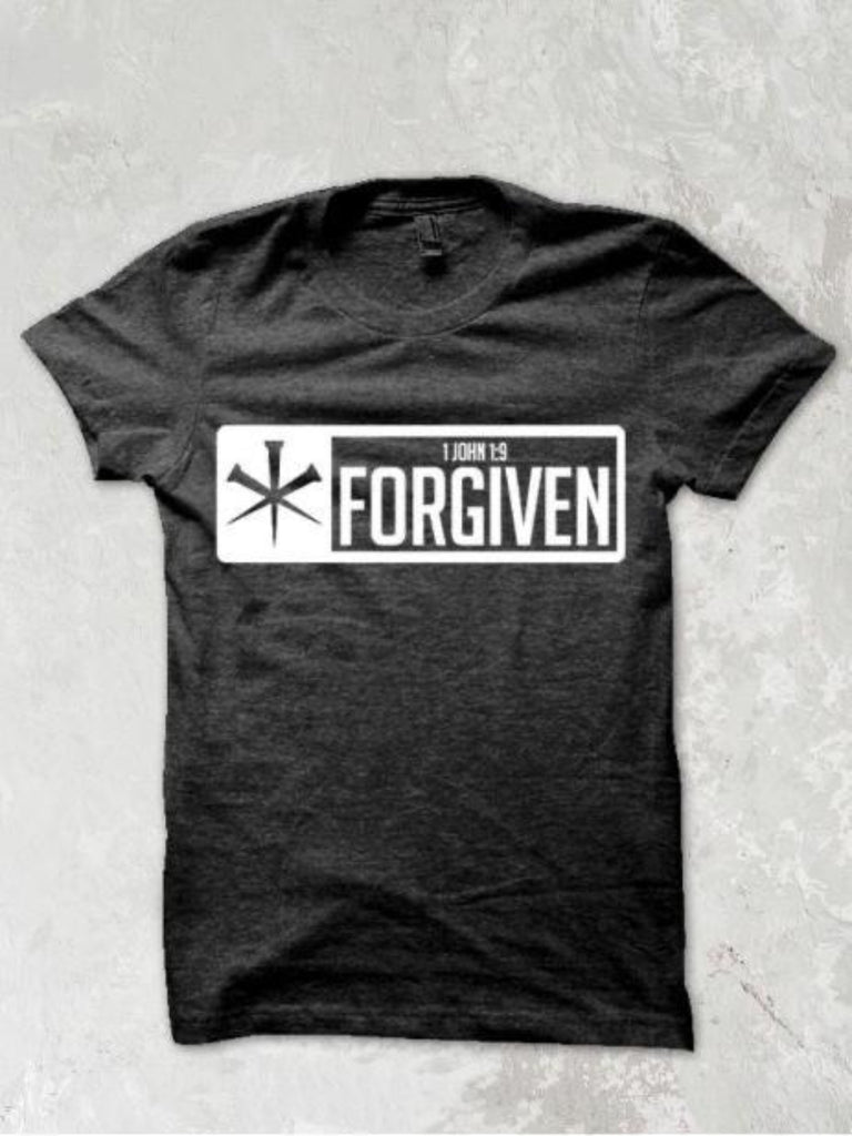 Forgiven (Dark Grey) | KAPP T-Shirt