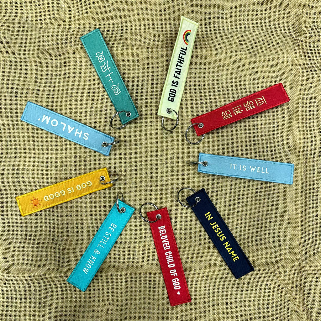 Embroidered Keychains