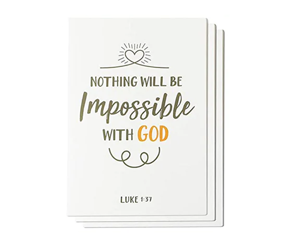 Impossible | Verse Card