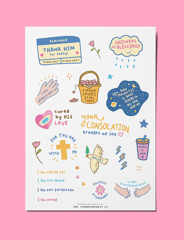 Love | Journaling Sticker Sheet