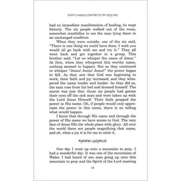 Smith Wigglesworth on Healing, Paperback, English