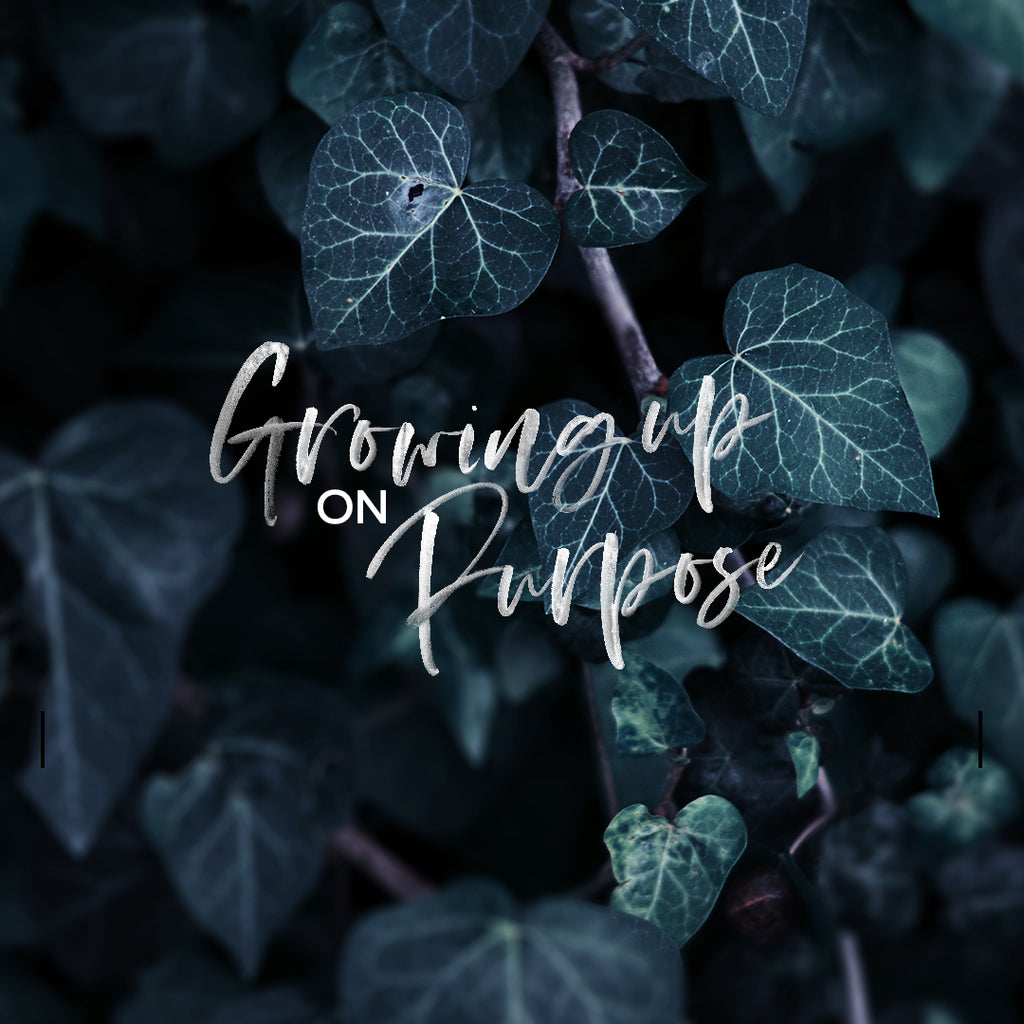 20180520 Growing Up On Purpose, MP3, English