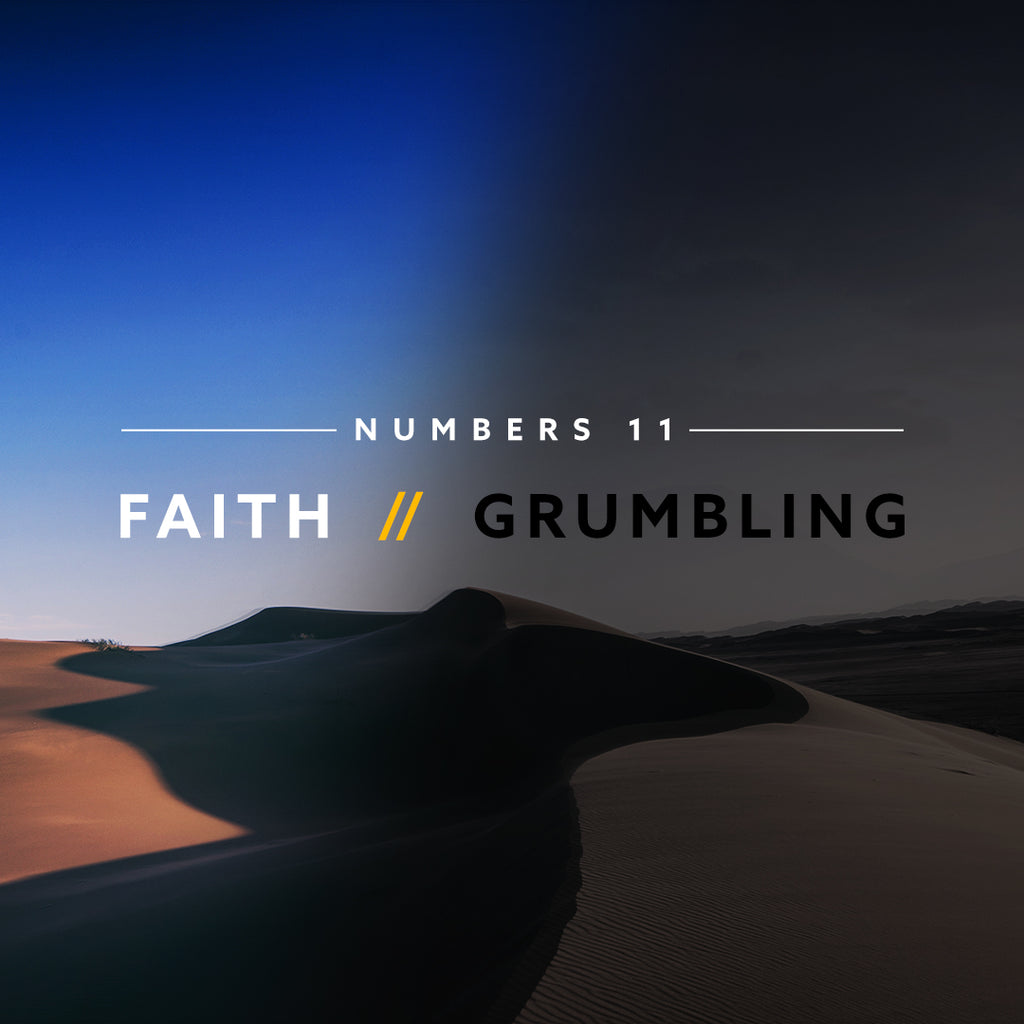 20180609 Numbers 11: Faith vs Grumbling, MP3, English