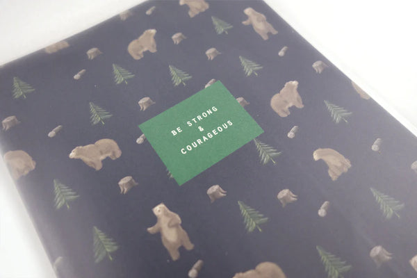 Be Strong & Courageous | A5 Notebook
