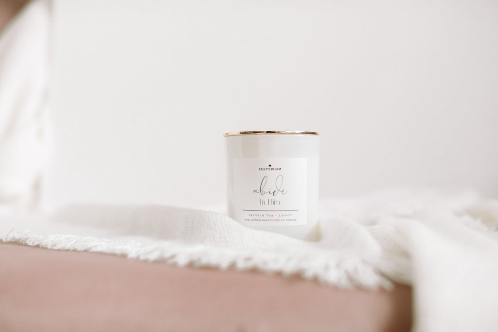 Abide In Him (Jasmine) Candle | 180g